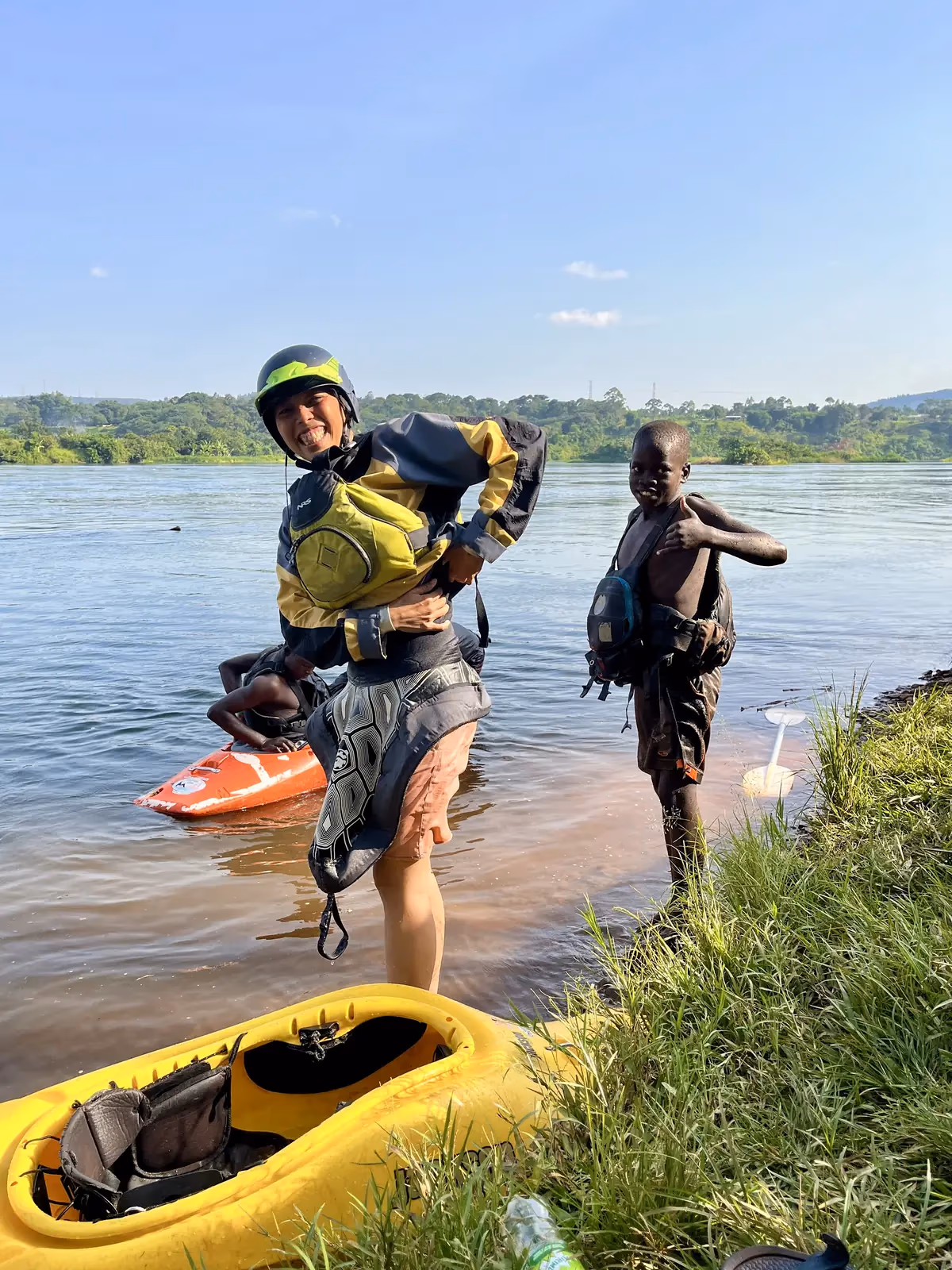 The community by the river